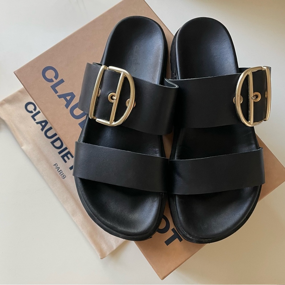 CLAUDIE PIERLOT Alison Buckle Sandals
